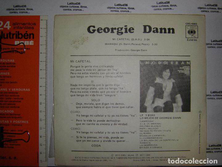 Discos de vinilo: georgie dann. mi cafetal - Foto 2
