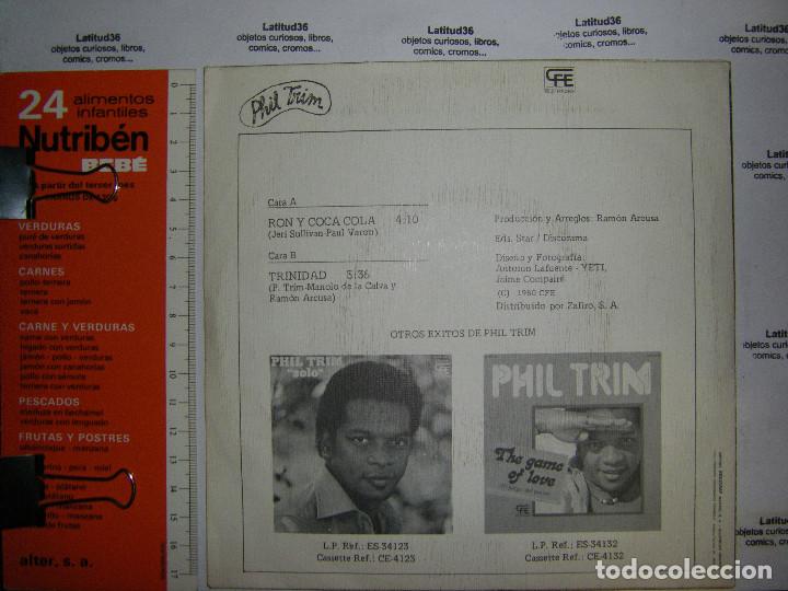Discos de vinilo: Phil Trim. Ron y coca cola - Foto 2