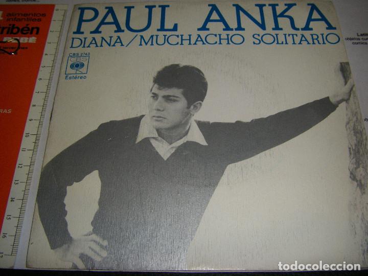Discos de vinilo: paul anka. diana - Foto 2