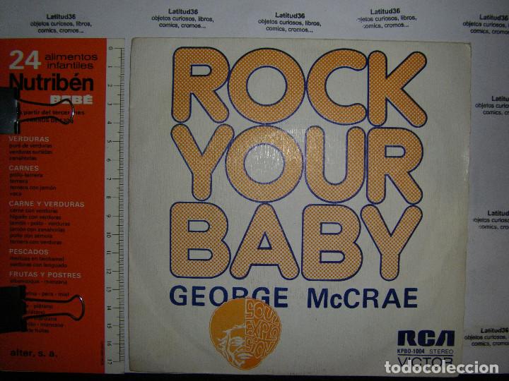 Discos de vinilo: george mcrae. rock your baby - Foto 1