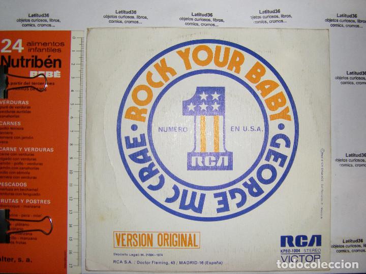 Discos de vinilo: george mcrae. rock your baby - Foto 2