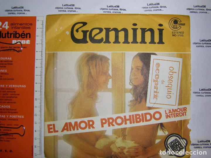 Discos de vinilo: gemini. el amor prohibido - Foto 1