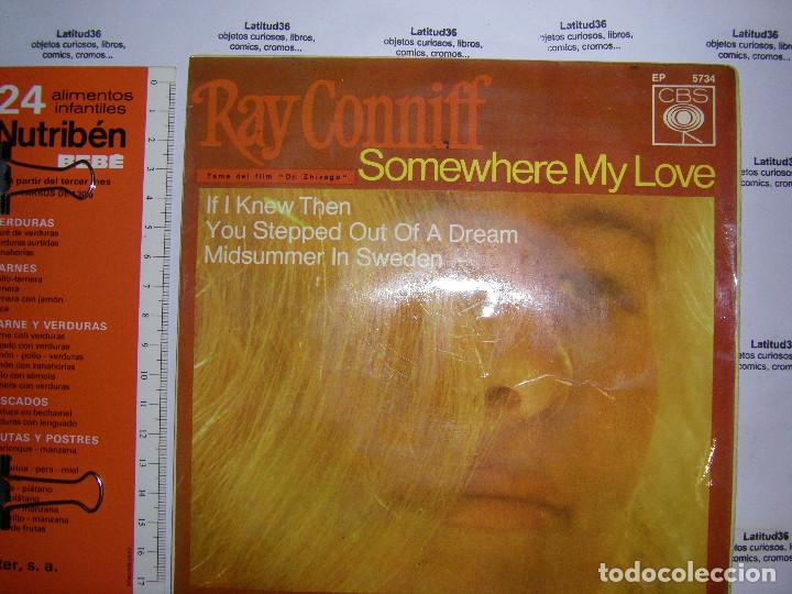 Discos de vinilo: ray conniff. somewhere my love - Foto 1