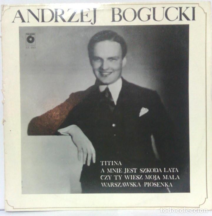 Discos de vinilo: ANDRZEJ BOGUCKI - MUZA POLSKIE NAGRANIA - Foto 1 - 75411683