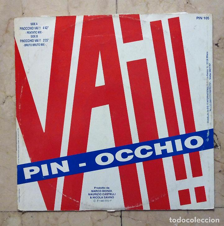Discos de vinilo: MAXI SINGLE PIN-OCCHIO - PINOCCHIO VAI!! - 1993. - Foto 1