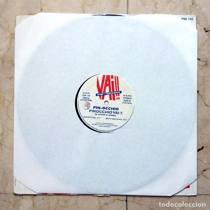Discos de vinilo: MAXI SINGLE PIN-OCCHIO - PINOCCHIO VAI!! - 1993. - Foto 3