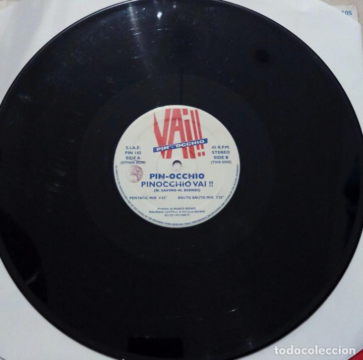 Discos de vinilo: MAXI SINGLE PIN-OCCHIO - PINOCCHIO VAI!! - 1993. - Foto 4