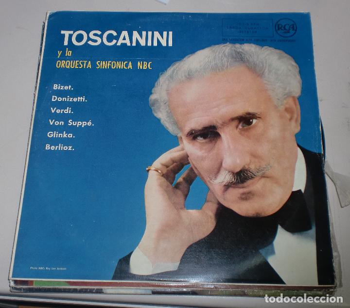 Dischi in vinile: LP. TOSCANINI Y LA ORQUESTA SINFONICA NBC. RCA ESPA&Ntilde;OLA