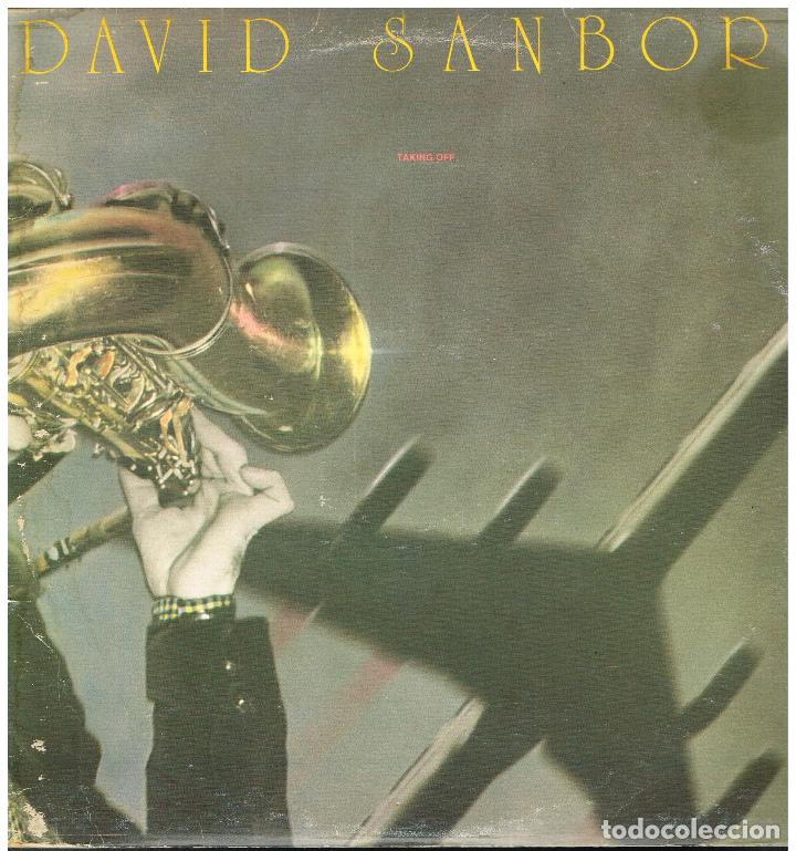 Discos de vinilo: DAVID SANBORN - TAKING OFF - LP 1975 - ED CANADA - Foto 1