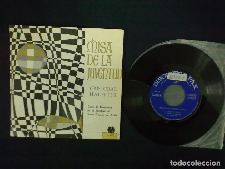 Discos de vinilo: CRISTOBAL HALFFTER MISA DE LA JUVENTUD - Foto 1