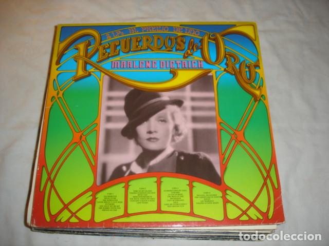 Discos de vinilo: MARLENE DIETRICH  RECUERDOS DE ORO 2xLP - Foto 1