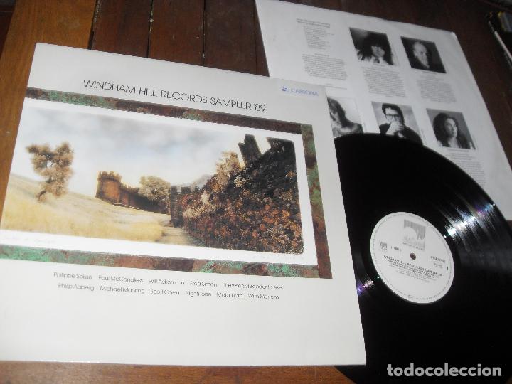 Discos de vinilo: WINDHAM HILL RECORDS SAMPLER 89 LP. MADE IN GERMANY 1989. - Foto 2
