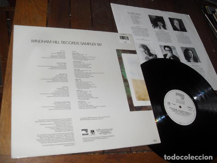 Discos de vinilo: WINDHAM HILL RECORDS SAMPLER 89 LP. MADE IN GERMANY 1989. - Foto 3