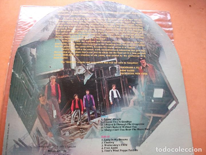 Discos de vinilo: RUSTIX  BEDLAM  LP USA 1969 PDELUXE - Foto 3