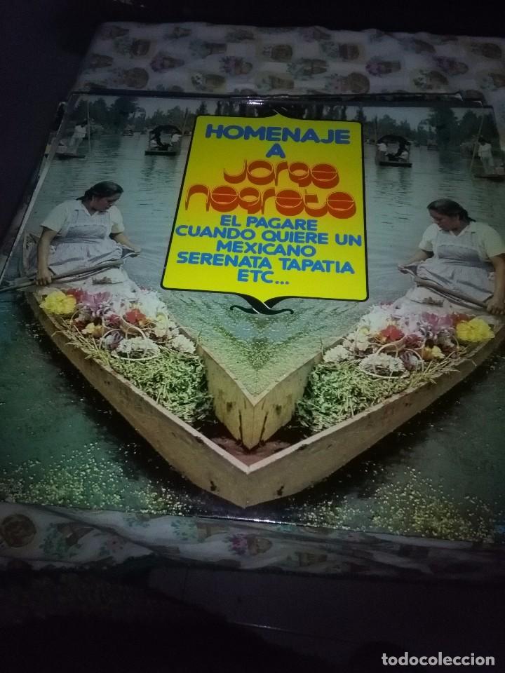 Discos de vinilo: HOMENAJE A JORGE NEGRETE. C10V - Foto 1