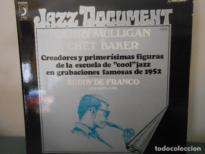 Discos de vinilo: GERRY MULLIGAN CON CHET BAKER - Foto 1