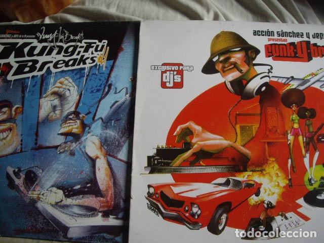 Discos de vinilo: LOTE 2 LPS DE KUNG-FU BREAKS - Foto 1