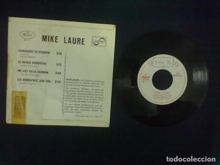 Discos de vinilo: MIKE LAURE RONDANDO TU ESQUINA + 3 - Foto 2