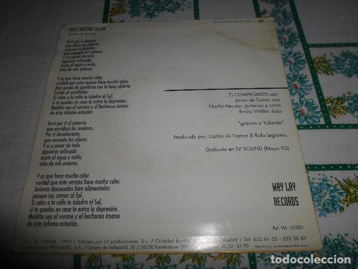 Discos de vinilo: EL COMPROMISO HACE MUCHO CALOR - Foto 2