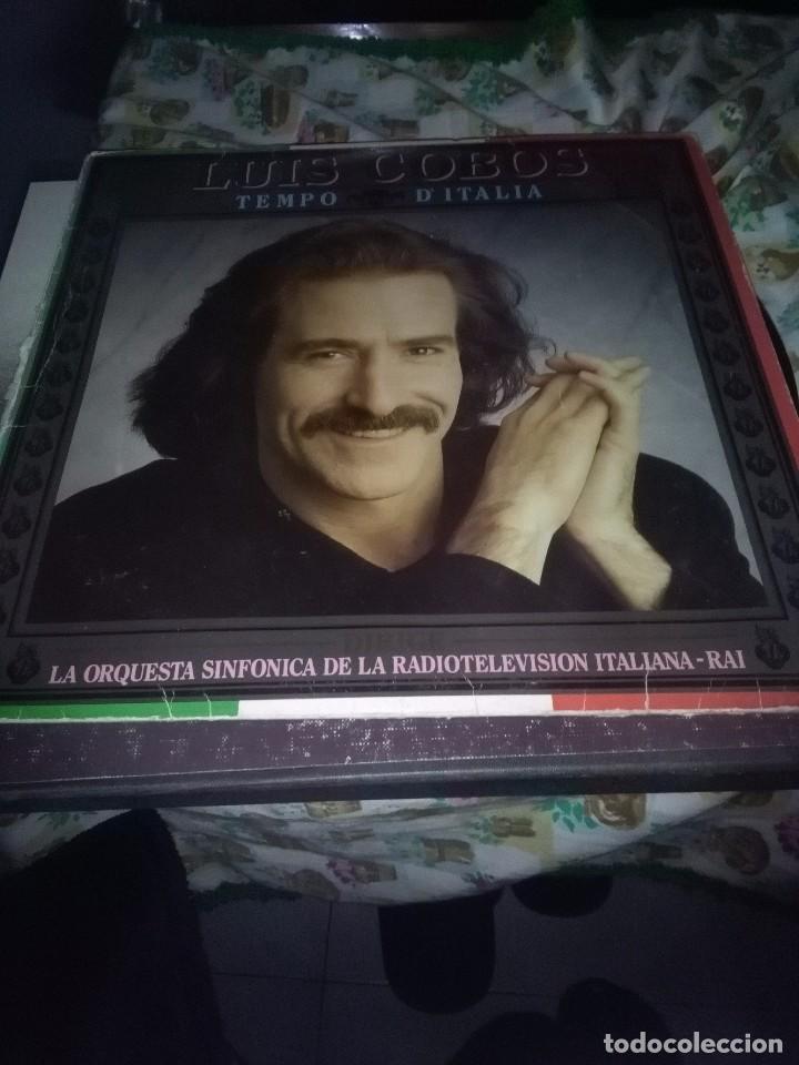 Discos de vinilo: LUIS COBOS. TEMPO D&acute;ITALIA. C10V - Foto 1