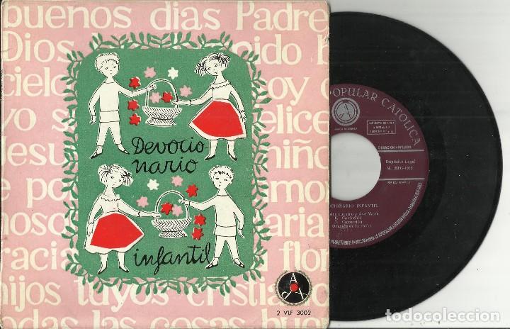 Discos de vinilo: DEVOCIONARIO INFANTIL SINGLE 1959 PAX