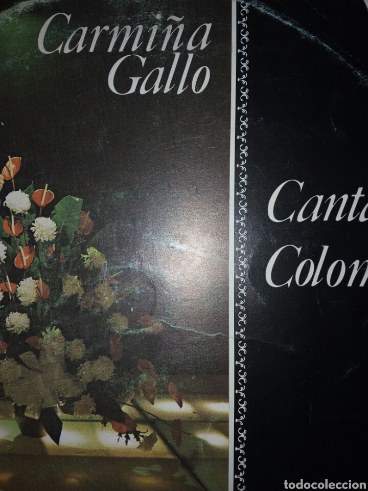 Disques de vinyle: CARMI&Ntilde;A GALLO CANTA A COLOMBIA CON LSA ORQUESTA FILARMONICA DE BOGOTA 1981