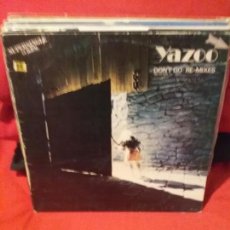 Discos de vinilo: YAZOO ?– DON'T GO = NO VAYAS (RE-MIXES). Lote 75837727