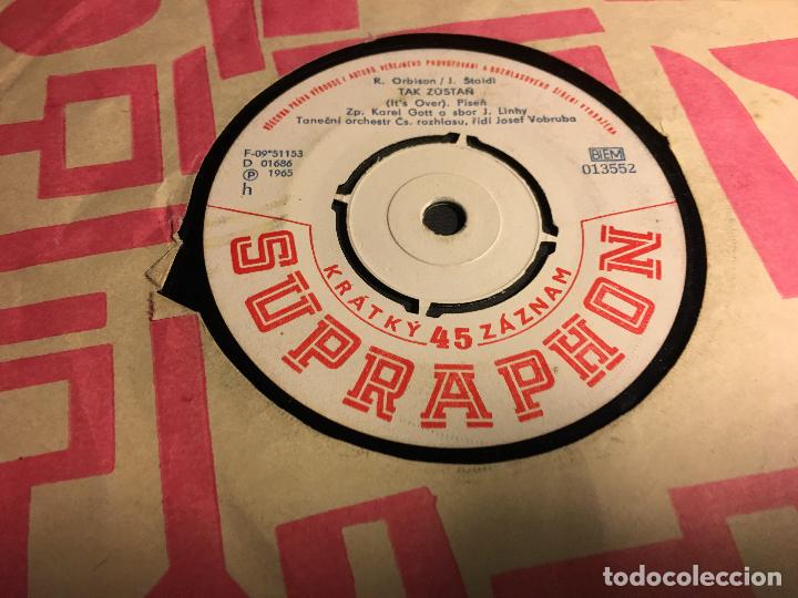 Discos de vinilo: TAK ZUSTAN / ZLODEJ DOBYTKA) SINGLE Czechoslovakia 1965 (EPI5)