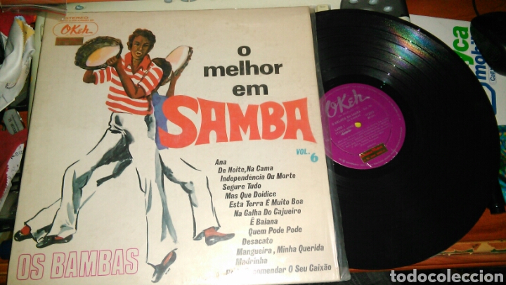 Vinyl records: O melhor em samba vol.6 lp zuzuca.brasil.1971