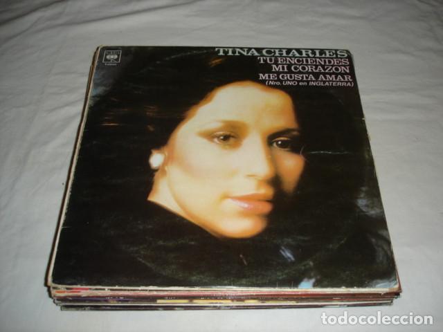 Discos de vinilo: Tina Charles   T&uacute; Enciendes Mi Coraz&oacute;n - Foto 1