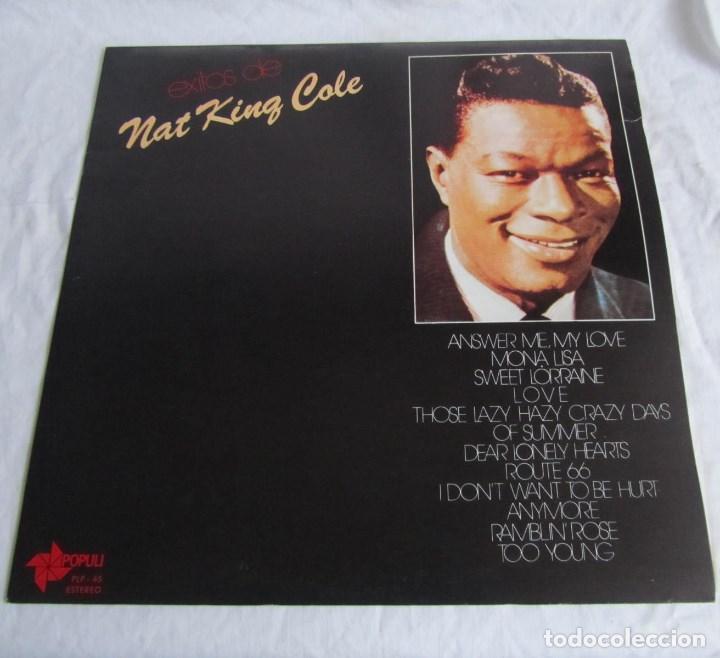 Discos de vinilo: &Eacute;xitos de Nat King Cole 1974 Ed. Espa&ntilde;ola - Foto 1