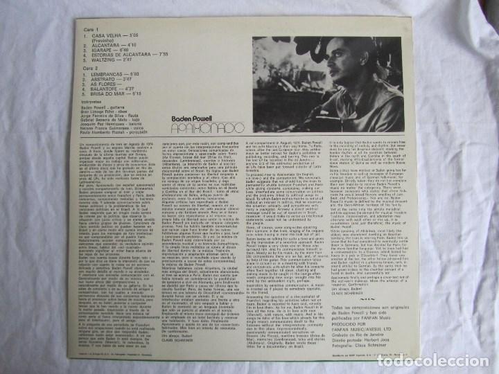 Discos de vinilo: Baden Powell Apaixionado 1975 - Foto 2