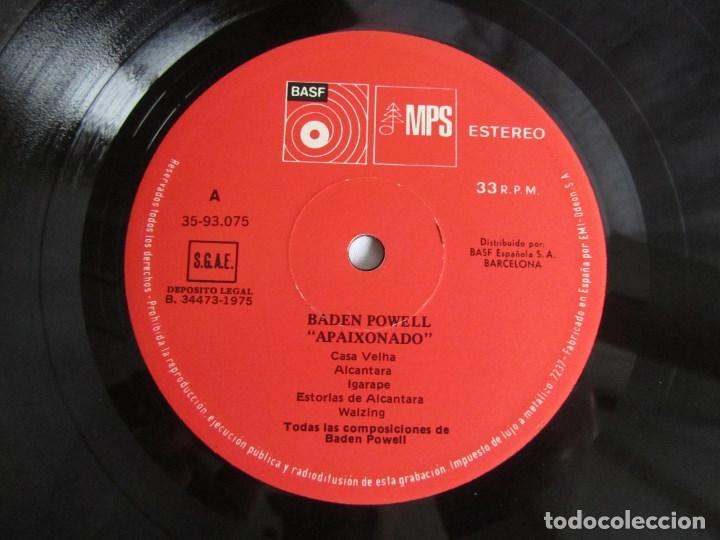 Discos de vinilo: Baden Powell Apaixionado 1975 - Foto 5