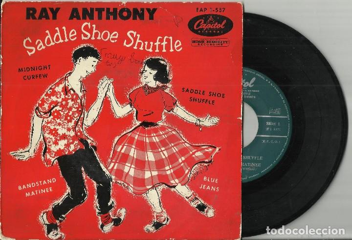 Discos de vinilo: RAY ANTHONY ep SADDLE SHOE SHUFFLE +3 ESPA&Ntilde;A - Foto 1