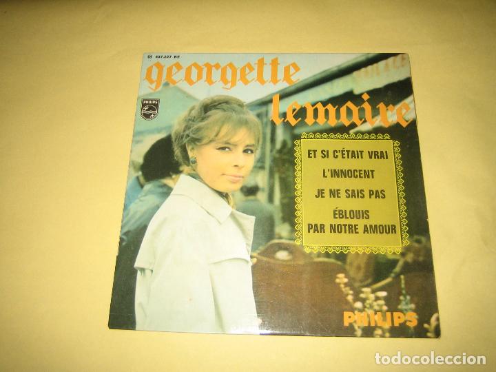 Discos de vinilo: GEORGETTE LEMAIRE - ED. FRANCESA - Foto 1