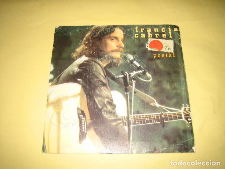 Discos de vinilo: FRANCIS CABREL - PROMO ESPA&Ntilde;OL 1982 - Foto 1