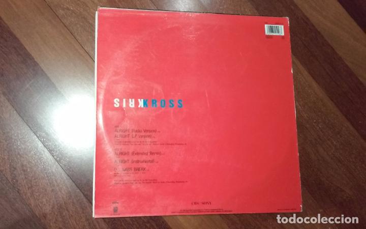 Discos de vinilo: Kris kross-alright.maxi espa&ntilde;a - Foto 2