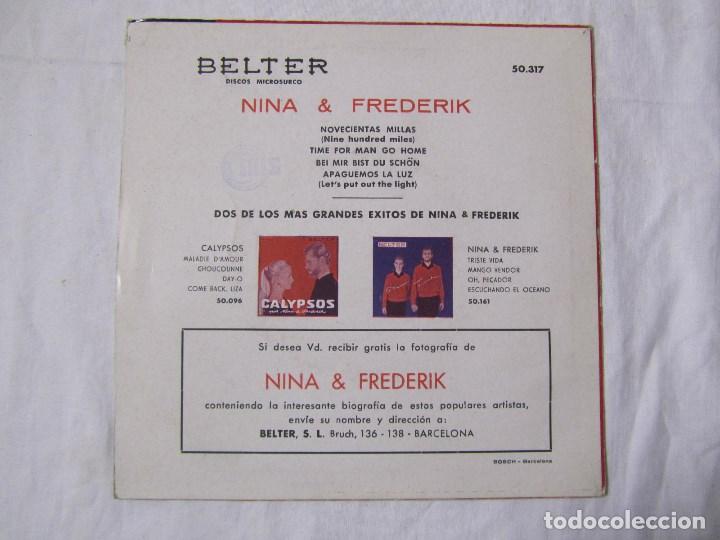 Discos de vinilo: 4 EP de Nina & Frederik - Foto 7