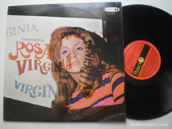 Dischi in vinile: ROSA VIRGINIA- Nuestra...-LP VENEZUELA PALACIO 1967 // CHELIQUE SARABIA