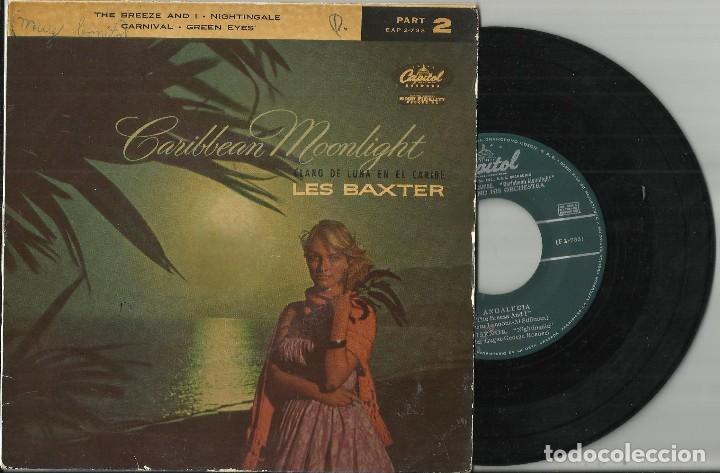 Discos de vinilo: Les Baxter &lrm;ep Caribbean Moonlight (Part 2).espa&ntilde;a - Foto 1