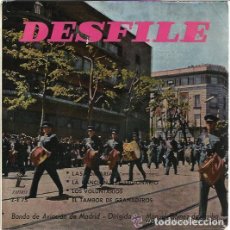 Discos de vinilo: BANDA DE AVIACIÓN DE MADRID - DESFILE - EP ZAFIRO 1959. Lote 75965763