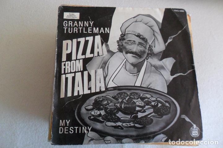 Discos de vinilo: GRANNY TURTLEMAN - PIZZA FROM ITALIA 1983 - Foto 1