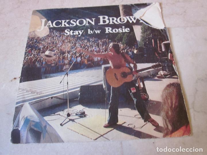 Discos de vinilo: JACKSON BROWNE - STAY - HISPAVOX 1978 - Foto 1