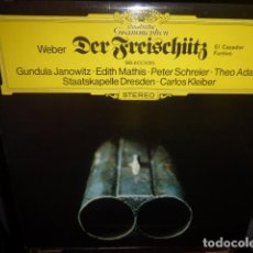 Discos de vinilo: DISCO DE VINILO. WEBER - DER FREISCHIITZ - EL CAZADOR, FURTIVO
