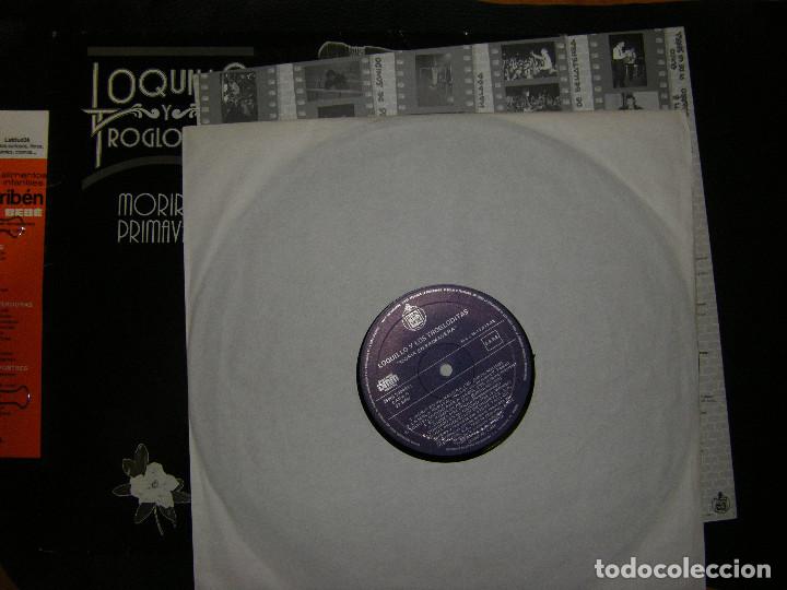 Discos de vinilo: Loquillo. Morir en primavera. Lp 1988 - Foto 6