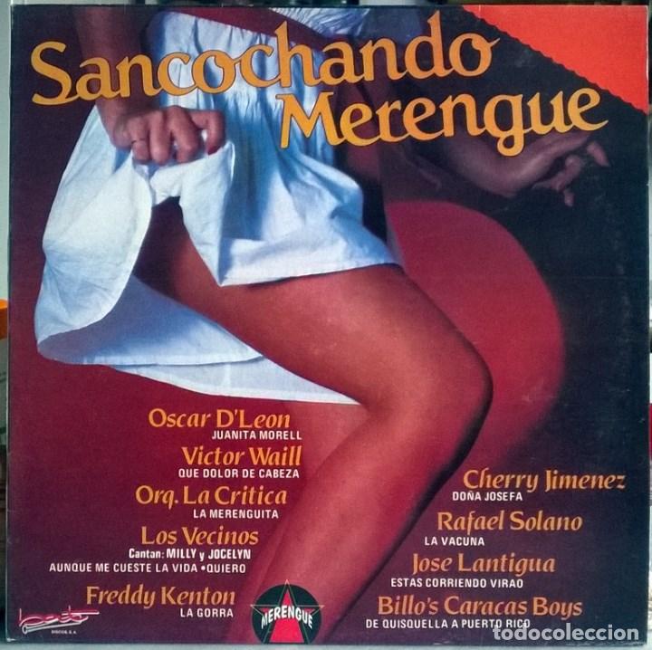 Discos de vinilo: VVAA. Sancochando Merengue. Bat, Spain 1992 LP - Foto 1