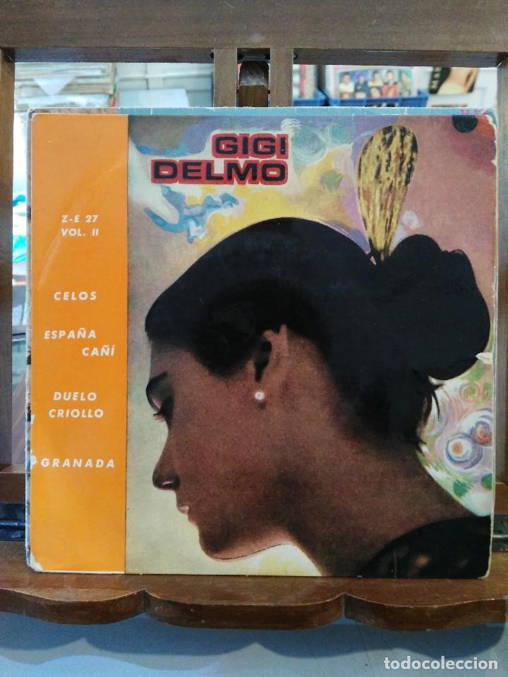 Discos de vinilo: Gigi Delmo, Acorde&oacute;n y Ritmo (vol. 2) - Celos / Espa&ntilde;a Ca&ntilde;&iacute; / Duelo criollo / Granada - EP.