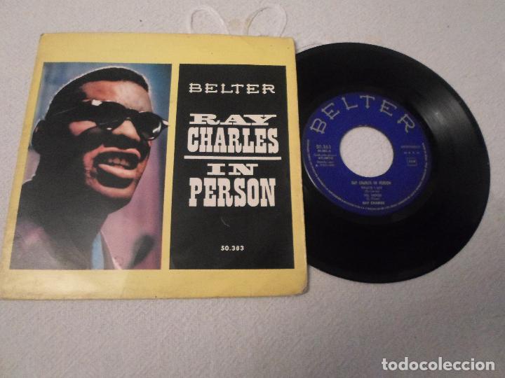 Discos de vinilo: RAY CHARLES - IN PERSON - Foto 1