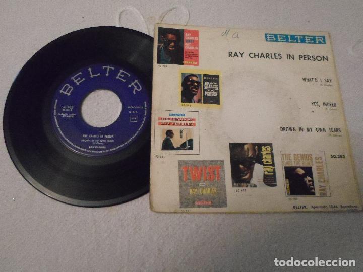 Discos de vinilo: RAY CHARLES - IN PERSON - Foto 2