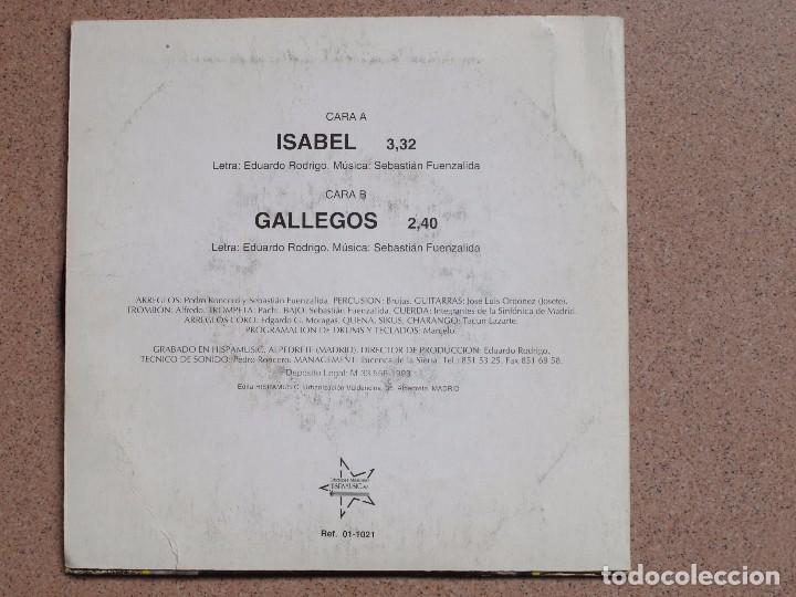 Discos de vinilo: EDUARDO RODRIGO - ISABEL + GALLEGOS - Foto 2